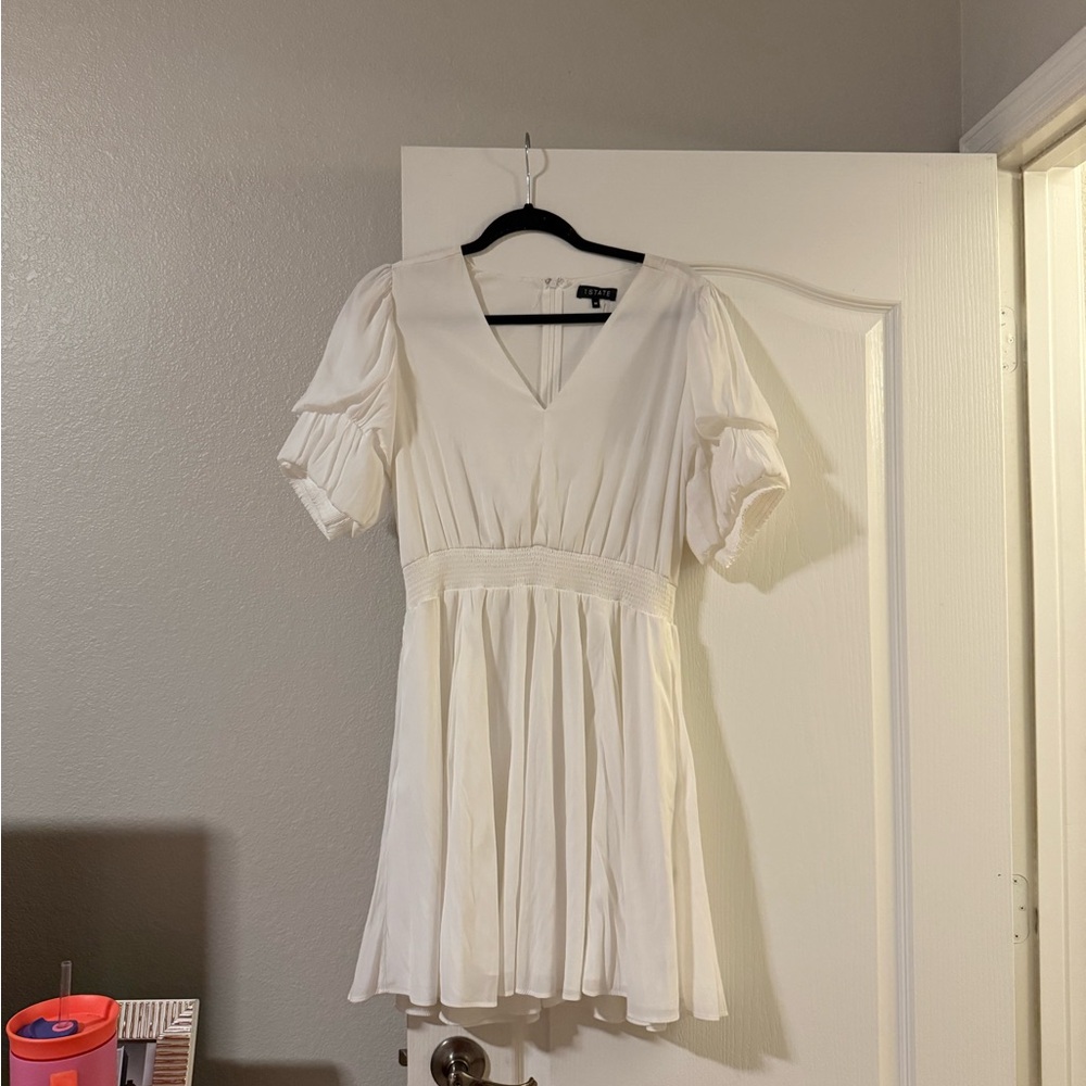 1. State White Mini Dress